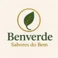 Logotipo Benverde com folha verde e tipografia natural &ndash; s&iacute;mbolo de bem-estar, sustentabilidade e vida saud&aacute;vel