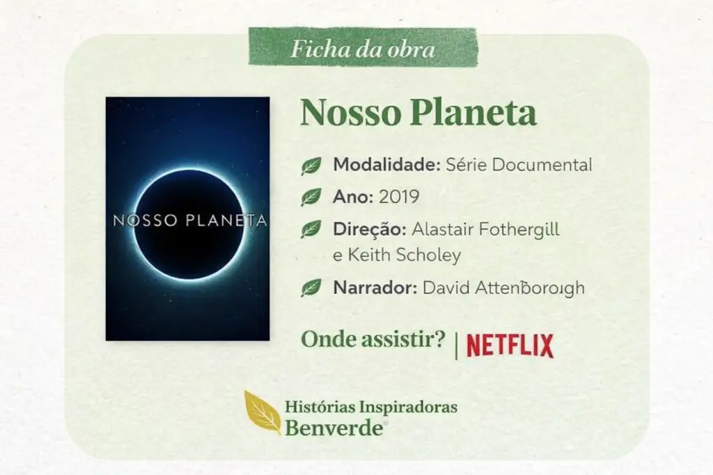 Nosso Planeta card resumo | Benverde