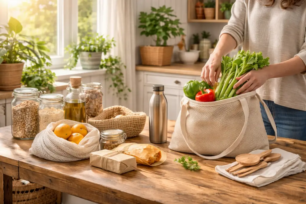 Vida sustentável no dia a dia
