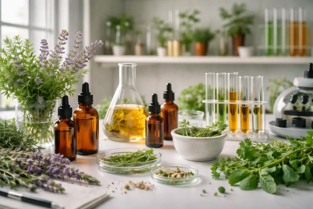 Fitoterapia moderna e pesquisa científica com plantas medicinais
