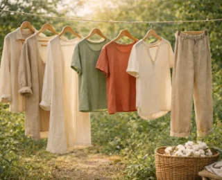Moda ecológica: roupas e tecidos sustentáveis que respeitam o planeta