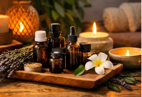 A História dos Óleos Essenciais: das Civilizações Antigas ao Autocuidado Moderno | Benverde A História dos Óleos Essenciais: entre luz suave, aromas e silêncio, os óleos essenciais continuam a cumprir sua antiga missão: cuidar do corpo, acalmar a mente, tocar a alma.