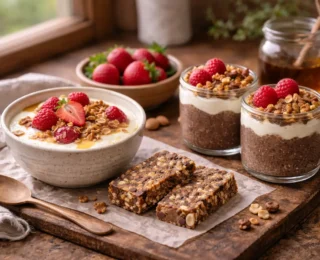 Sobremesas saud&aacute;veis: prazer que respeita o corpo