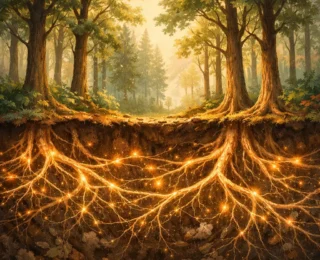 A Internet da Floresta: como as árvores se comunicam debaixo da terra
