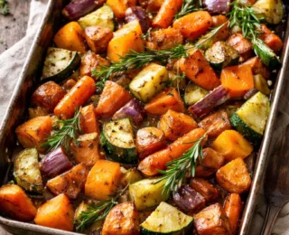 Legumes assados com ervas: uma receita simples que nutre o cotidiano