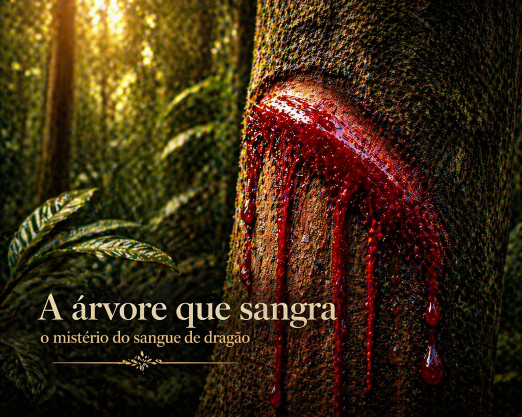 A árvore que sangra na floresta amazônica