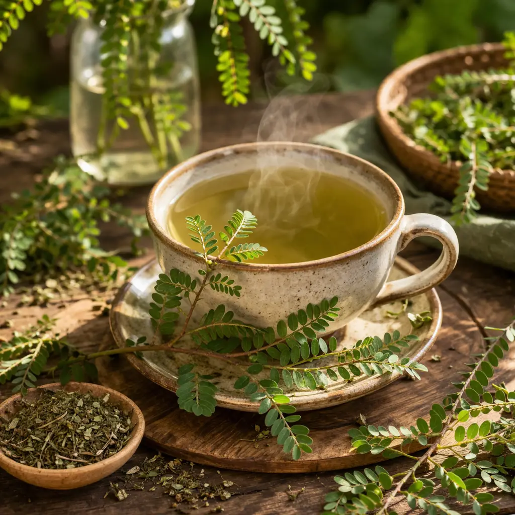 Para que serve a quebra-pedra: chá de quebra pedra infusão natural Phyllanthus niruri xícara ervas medicinais