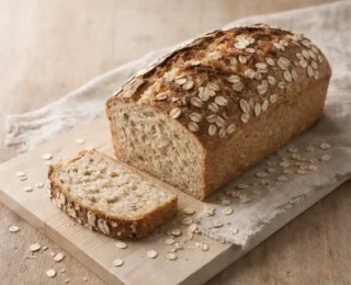 P&atilde;o funcional de aveia: uma receita simples que nutre o dia a dia