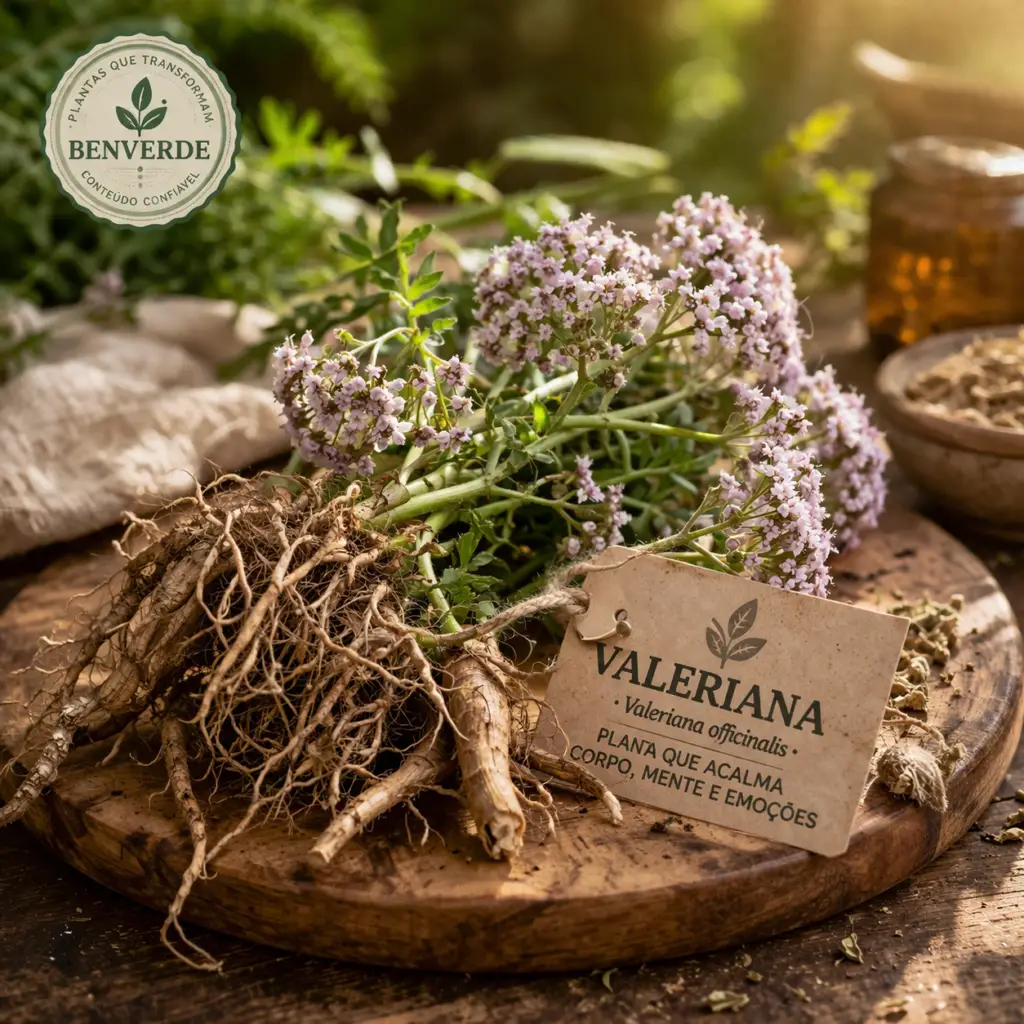 Para que serve a valeriana? Benefícios e usos tradicionais da planta | Benverde Para que serve a valeriana: planta medicinal Valeriana officinalis benefícios naturais