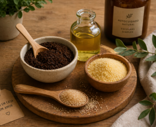 Esfoliante natural para o corpo: receita simples para uma pele macia