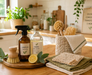 Produtos ecológicos de limpeza: casa sustentável sem agredir o meio ambiente