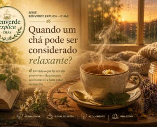 Quando um chá pode ser considerado relaxante? Entenda o que influencia essa sensação