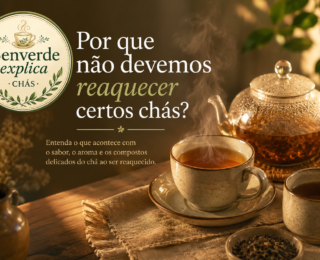 Por que não devemos reaquecer certos chás? Entenda o que muda na infusão