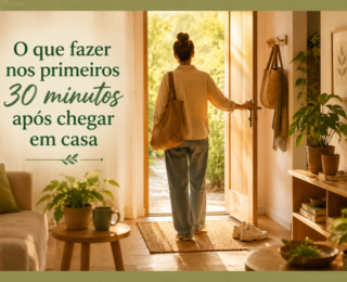 O que fazer ao chegar em casa: 7 hábitos simples para desacelerar e recarregar as energias
