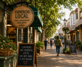 Quais os benefícios de comprar no comércio local?
