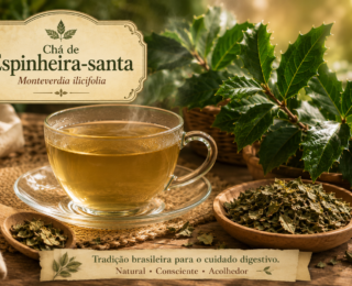 Chá de Espinheira-santa: benefícios, preparo e cuidados