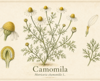 Camomila (Matricaria chamomilla): botânica, usos tradicionais e evidências científicas