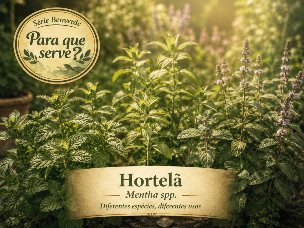 Para que serve a Hortelã? planta em ambiente natural