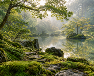 Kokedera: o jardim de musgo do Japão