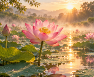 Flor de lótus na mitologia: pureza, criação e renascimento