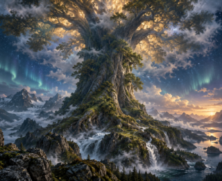 Yggdrasil: a Árvore dos Nove Mundos